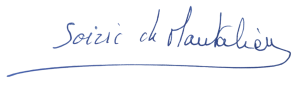 Signature Soizic de Montalier BVI Conseil et Formation